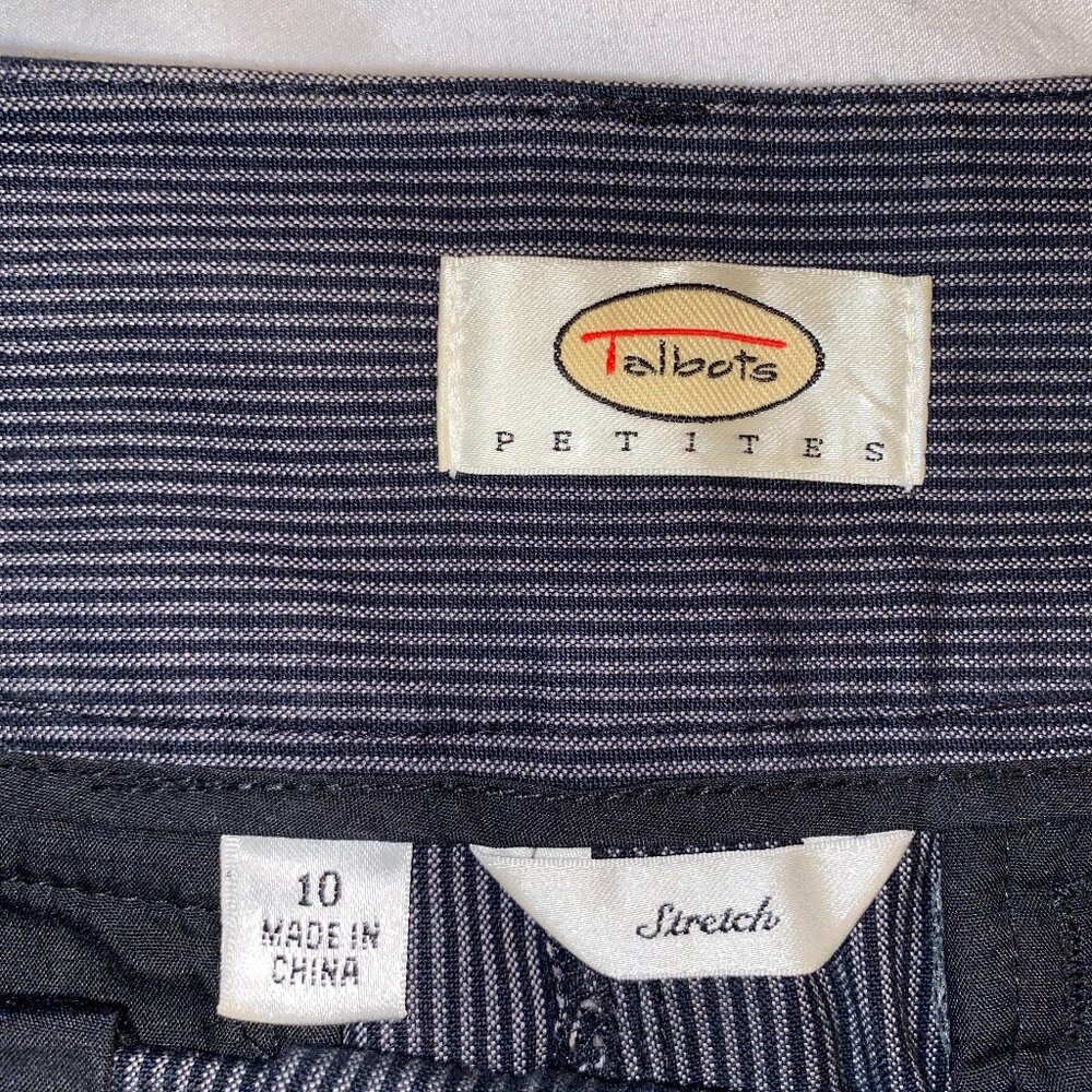Talbot's Pin Stripe Pencil Skirt